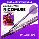 Caliburn Awakening Darts - Soft Tip - 90% Tungsten - Nicomuse 18g