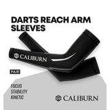 CALIBURN Darts REACH Arm Sleeves (Pair) - Black