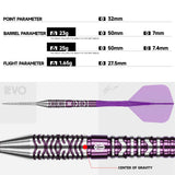 Caliburn Awakening Darts - Steel Tip - 90% Tungsten - Ivan