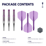 Caliburn Awakening Darts - Soft Tip - 90% Tungsten - Ivan 20.5g