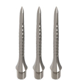 Caliburn Bamboo Conversion Points - Screw In - Soft Tip to Steel Tip - Silver