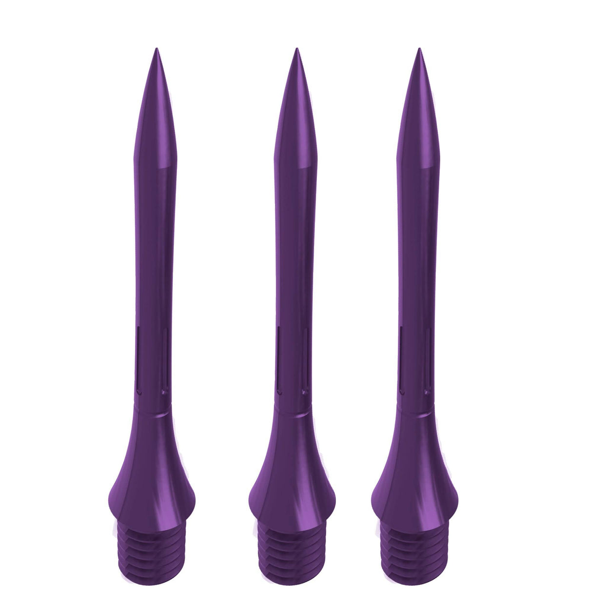 Caliburn Bamboo Smooth Conversion Points - Screw In - Soft Tip to Steel Tip - Purple