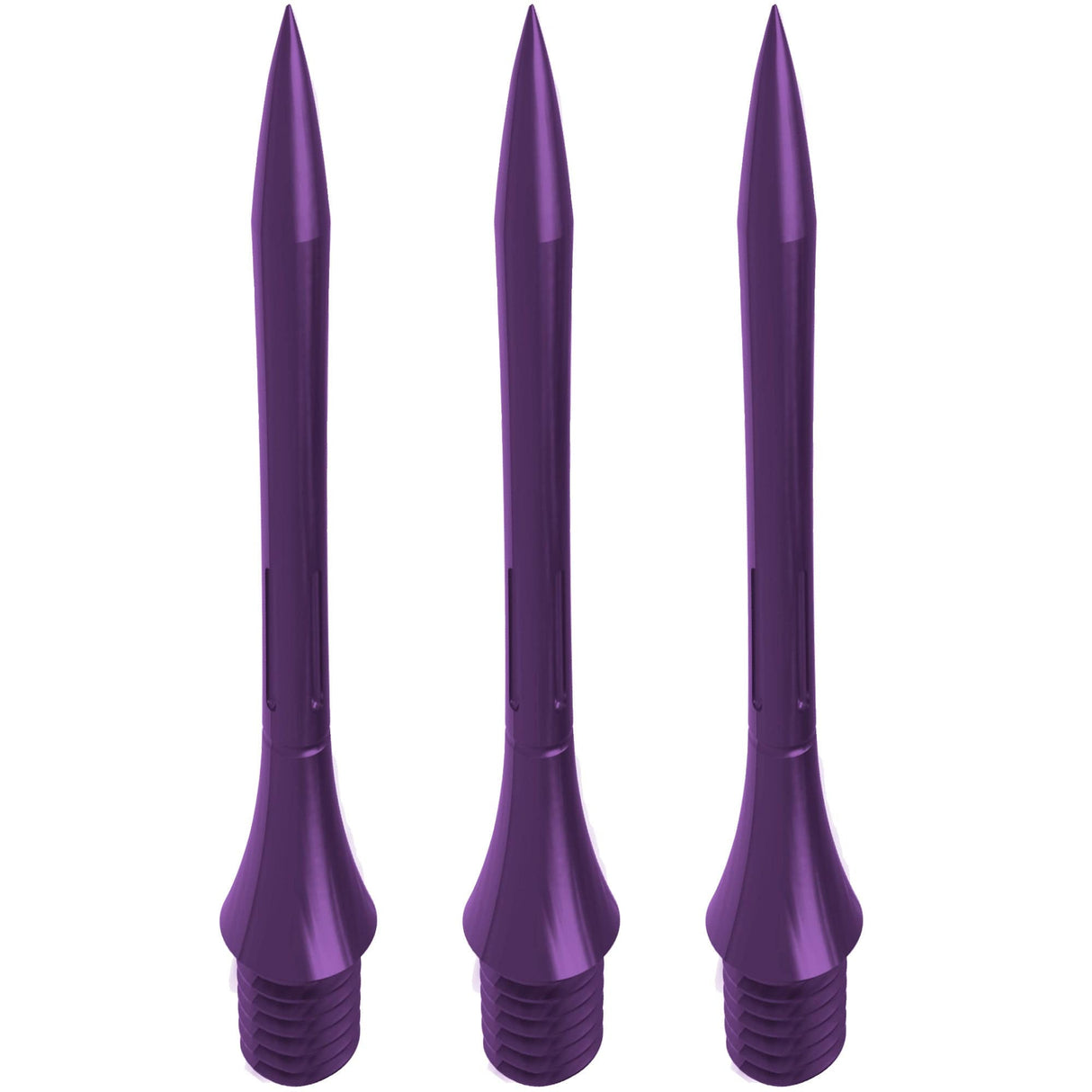 Caliburn Bamboo Smooth Conversion Points - Screw In - Soft Tip to Steel Tip - Purple