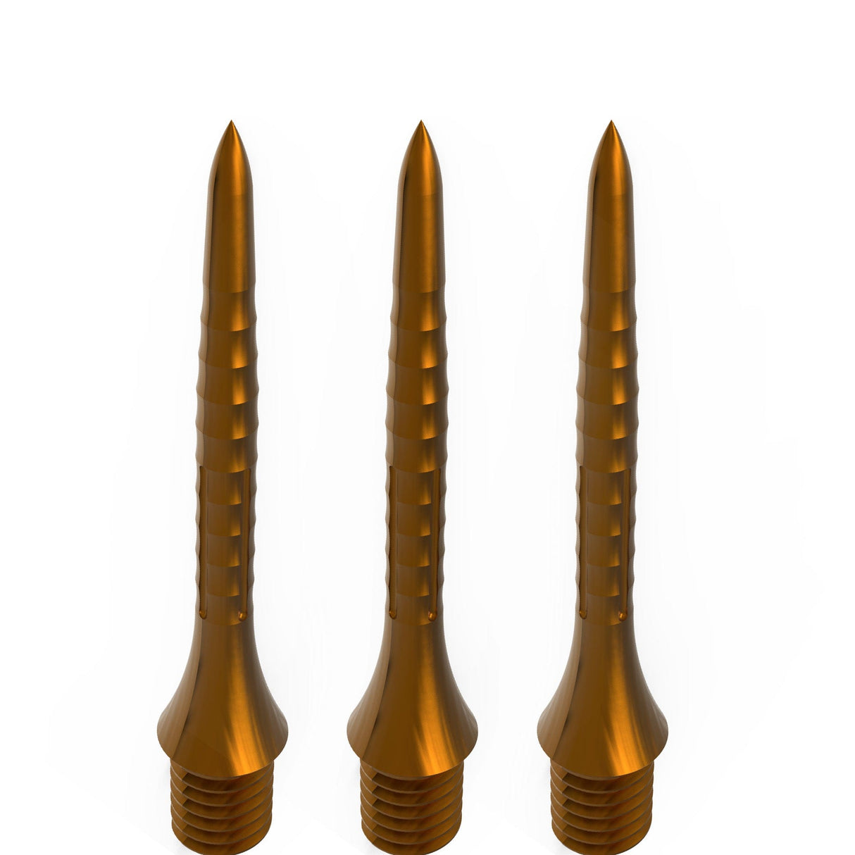 Caliburn Bamboo Conversion Points - Screw In - Soft Tip to Steel Tip - Brown