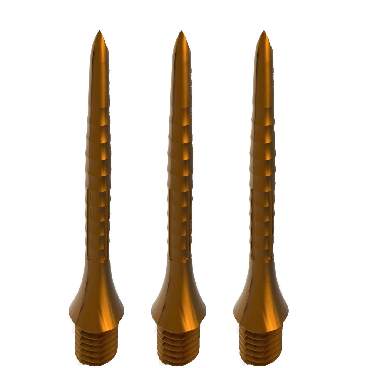 Caliburn Bamboo Conversion Points - Screw In - Soft Tip to Steel Tip - Brown
