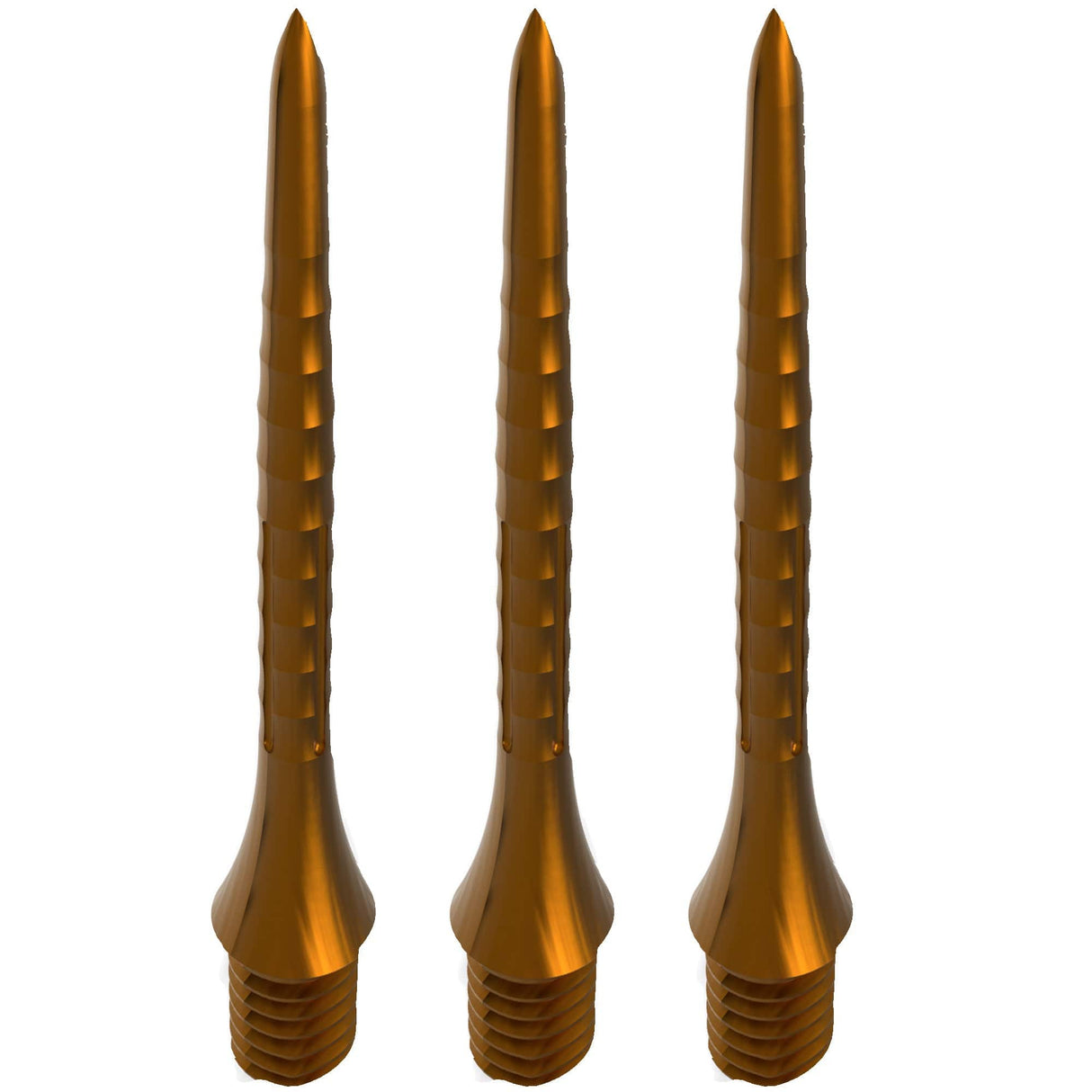 Caliburn Bamboo Conversion Points - Screw In - Soft Tip to Steel Tip - Brown