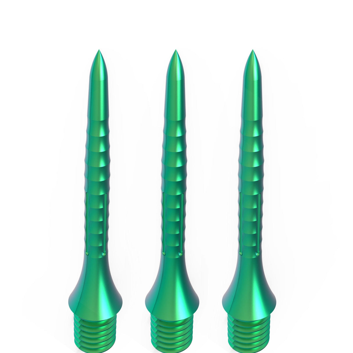 Caliburn Bamboo Conversion Points - Screw In - Soft Tip to Steel Tip - Dark Green