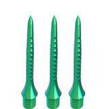 Caliburn Bamboo Conversion Points - Screw In - Soft Tip to Steel Tip - Dark Green