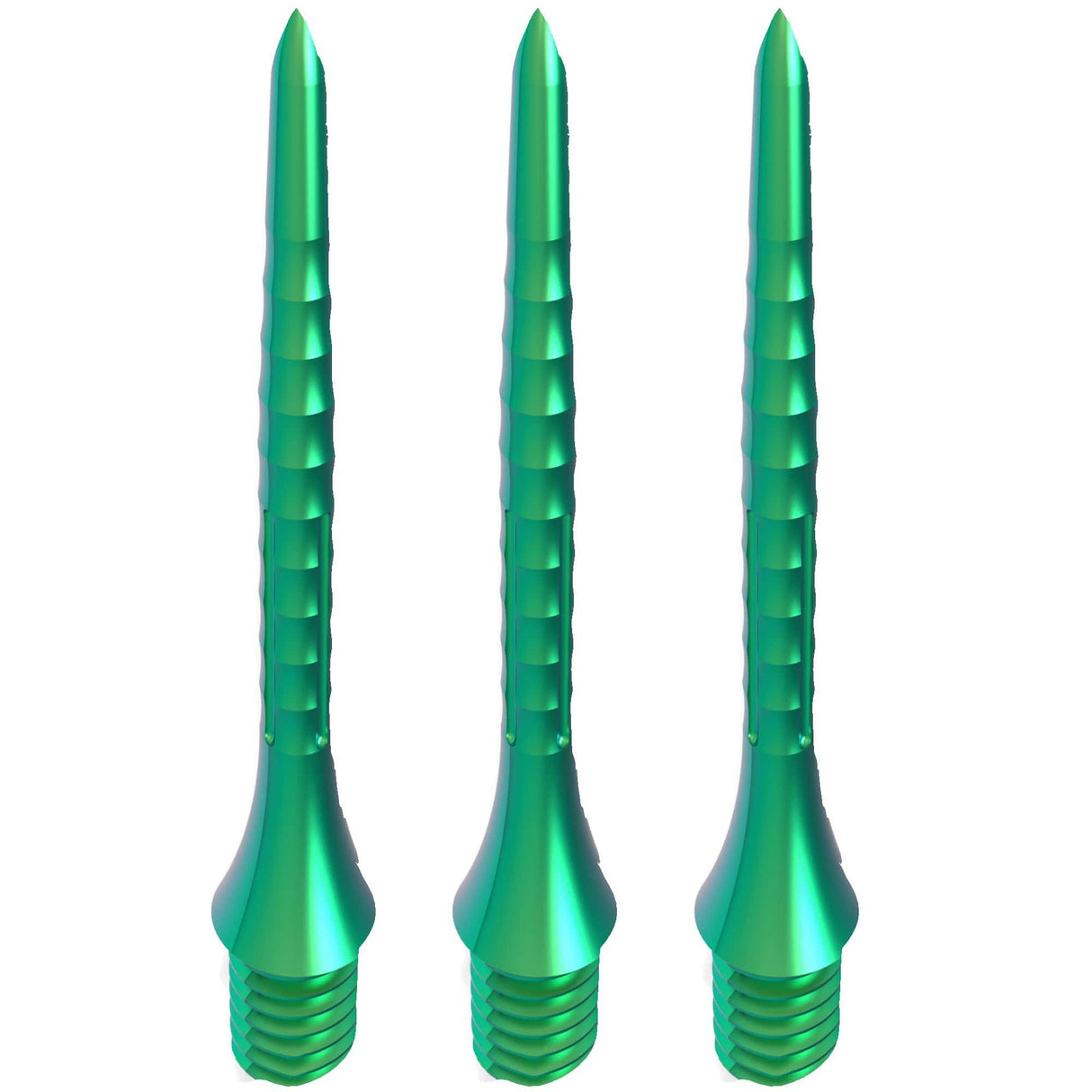 Caliburn Bamboo Conversion Points - Screw In - Soft Tip to Steel Tip - Dark Green