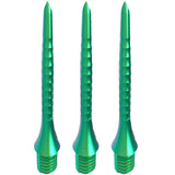 Caliburn Bamboo Conversion Points - Screw In - Soft Tip to Steel Tip - Dark Green