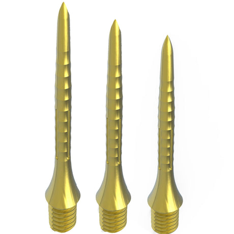 Caliburn Bamboo Conversion Points - Screw In - Soft Tip to Steel Tip - Gold