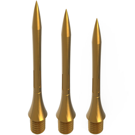 Caliburn Bamboo Smooth Conversion Points - Screw In - Soft Tip to Steel Tip - Gold