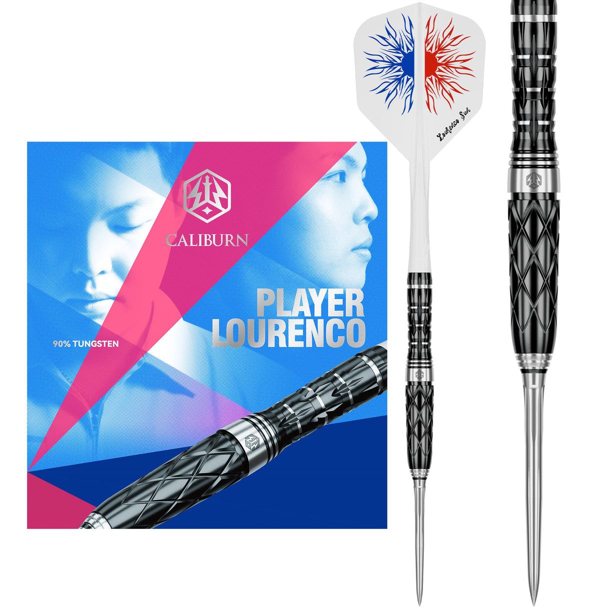 Caliburn Players Darts - Steel Tip - 90% Tungsten - Lourenco