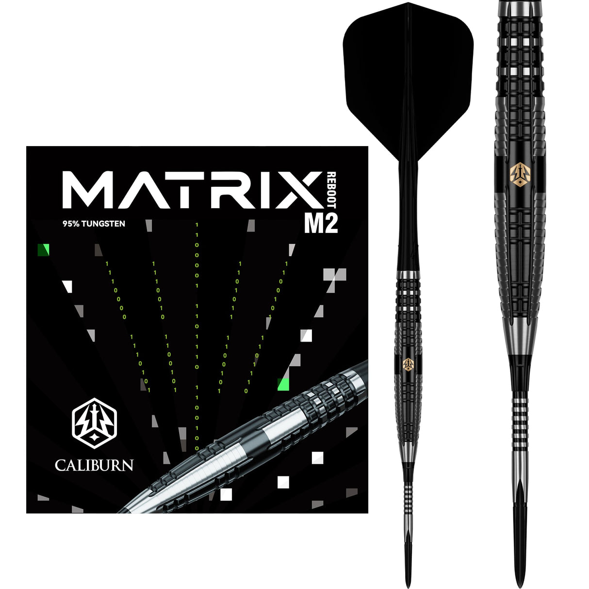 Caliburn Matrix:Reboot Darts - Steel Tip - 95% Tungsten - M2
