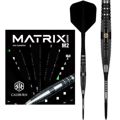 Caliburn Matrix:Reboot Darts - Steel Tip - 95% Tungsten - M2