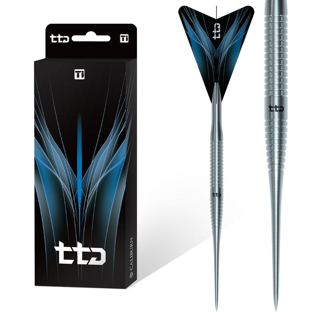 Caliburn TTD Darts - Complete Titanium Dart - T3 - Silver 7g