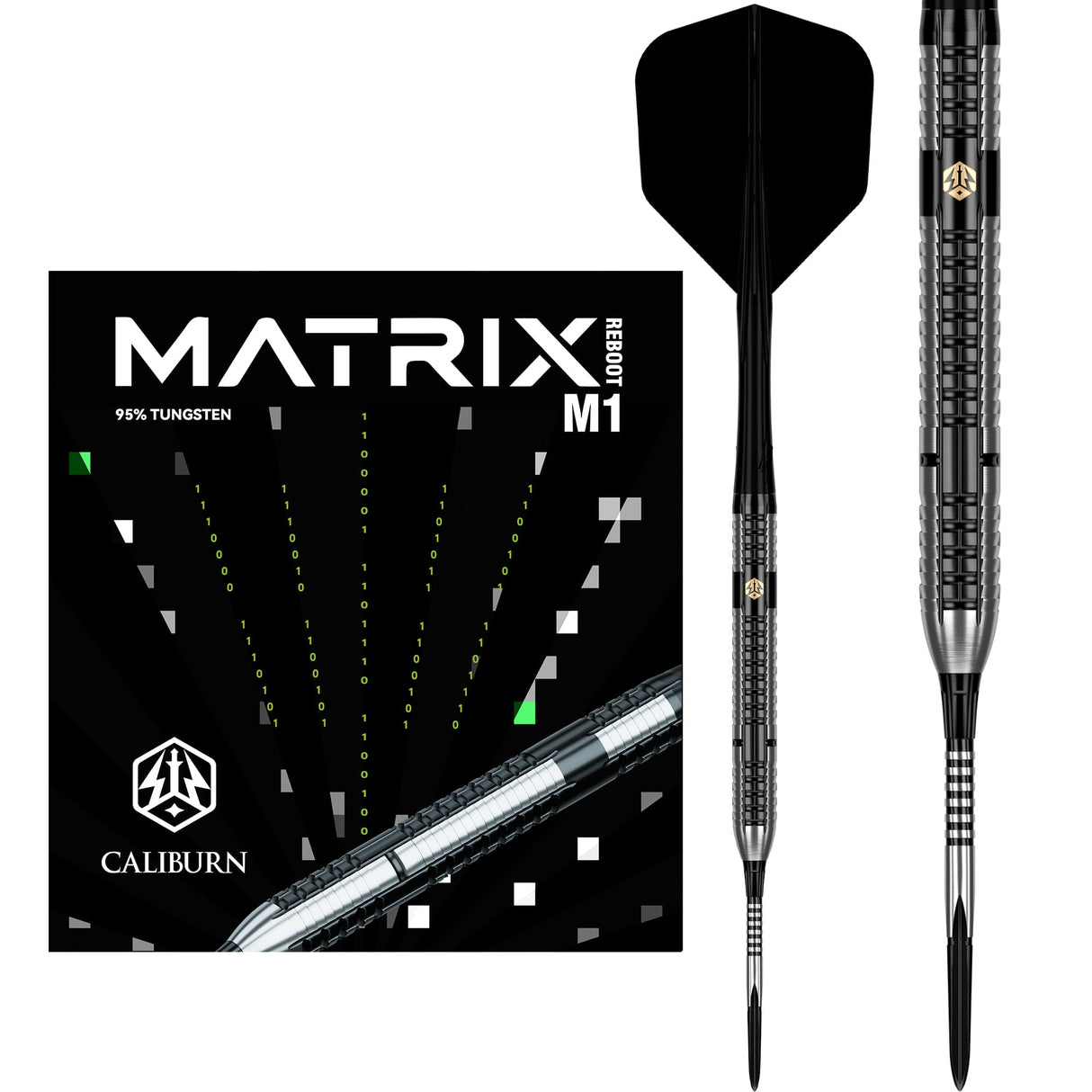 Caliburn Matrix:Reboot Darts - Steel Tip - 95% Tungsten - M1