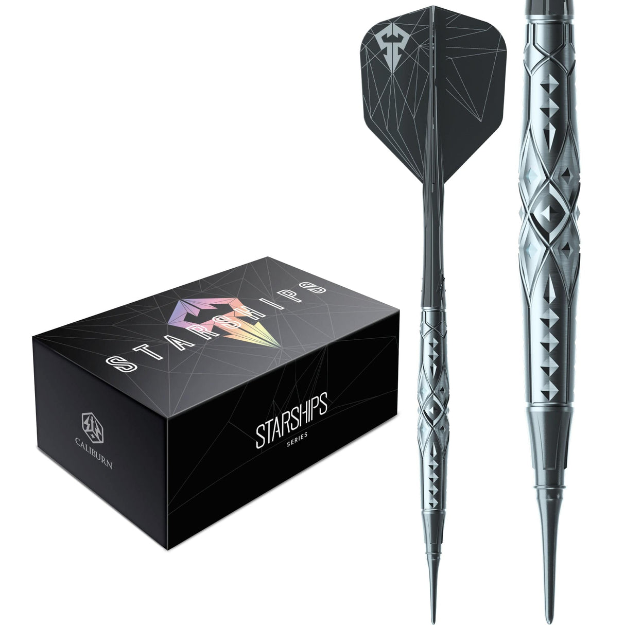 Caliburn Starships Darts - Soft Tip - 95% Tungsten - Brynhild 21g