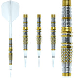 Caliburn Players Darts - Soft Tip - 90% Tungsten - Gold Spear 20g