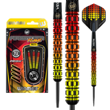 Winmau Firestorm Darts - Steel Tip - 90% Tungsten - Flame 1