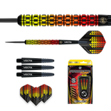 Winmau Firestorm Darts - Steel Tip - 90% Tungsten - Flame 1