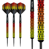 Winmau Firestorm Darts - Steel Tip - 90% Tungsten - Flame 1