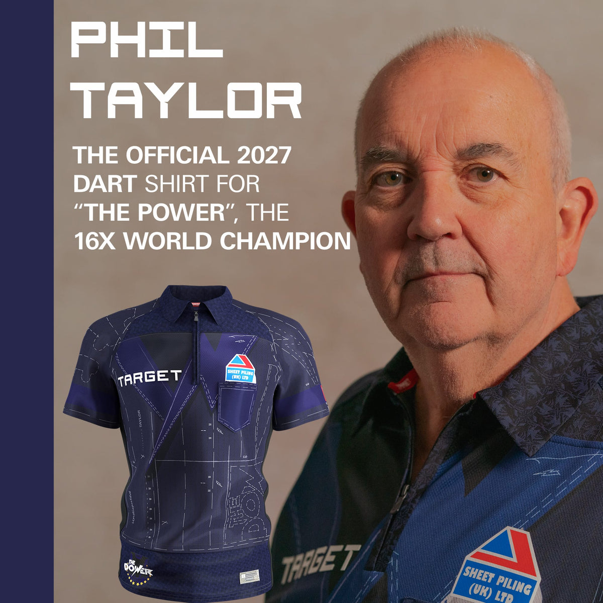 Target Player Darts Shirt - Phil Taylor 2027