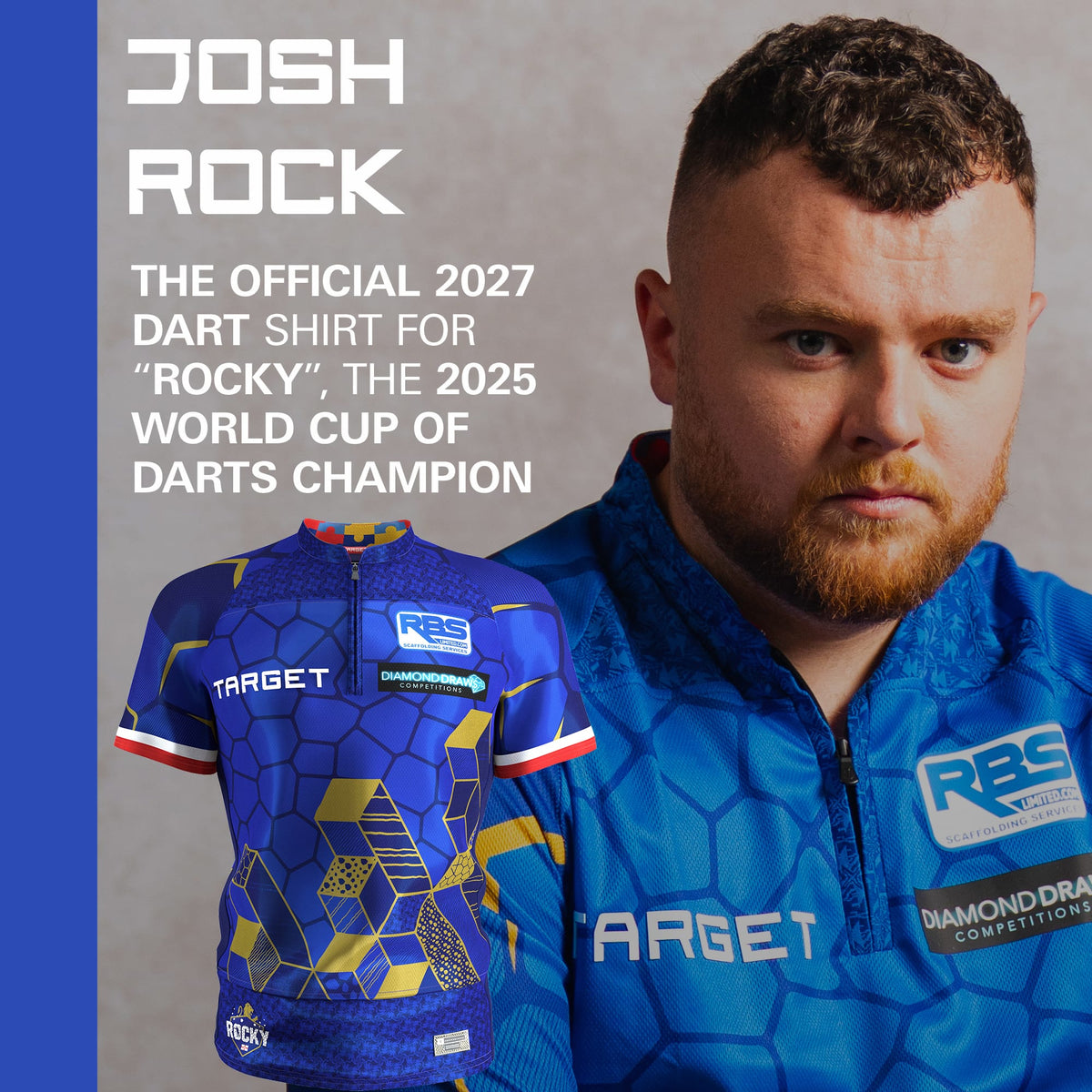 Target Player Darts Shirt - Josh Rock 2027