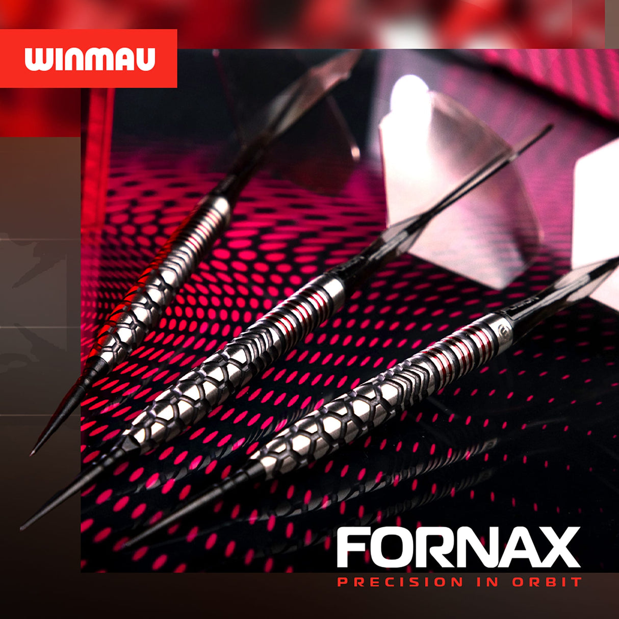 Winmau Fornax Switch Darts - Steel Tip - 90% Tungsten - Tapered