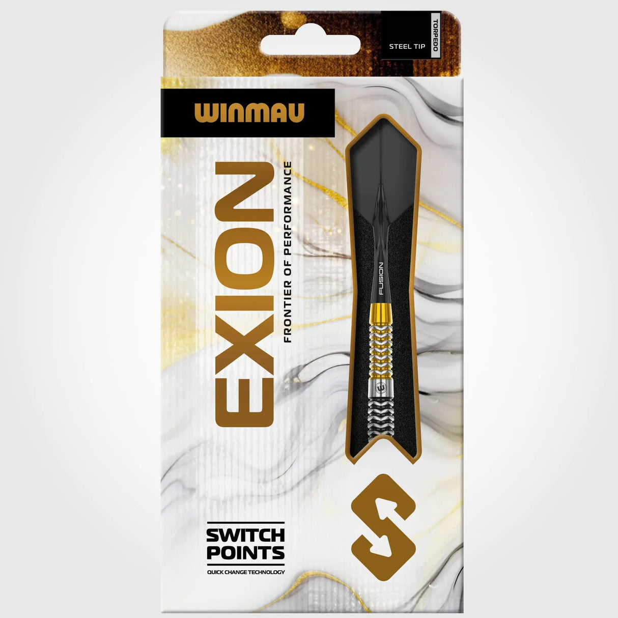 Winmau Exion Switch Darts - Steel Tip - 90% Tungsten - Torpedo