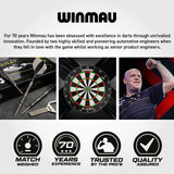 Winmau Michael van Gerwen Switch Darts - Steel Tip - 90% Tungsten - Signature