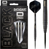 *Datadart Black Darts - Steel Tip - Titanium Matt - Straight - S2 - 24g-D4033