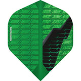*Perfect Darts Flights - Extra Strong - No2 - Std - Black Grenade - Green & Black