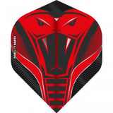 Perfect Darts Flights - Extra Strong - No2 - Std - Super Cobra - Red