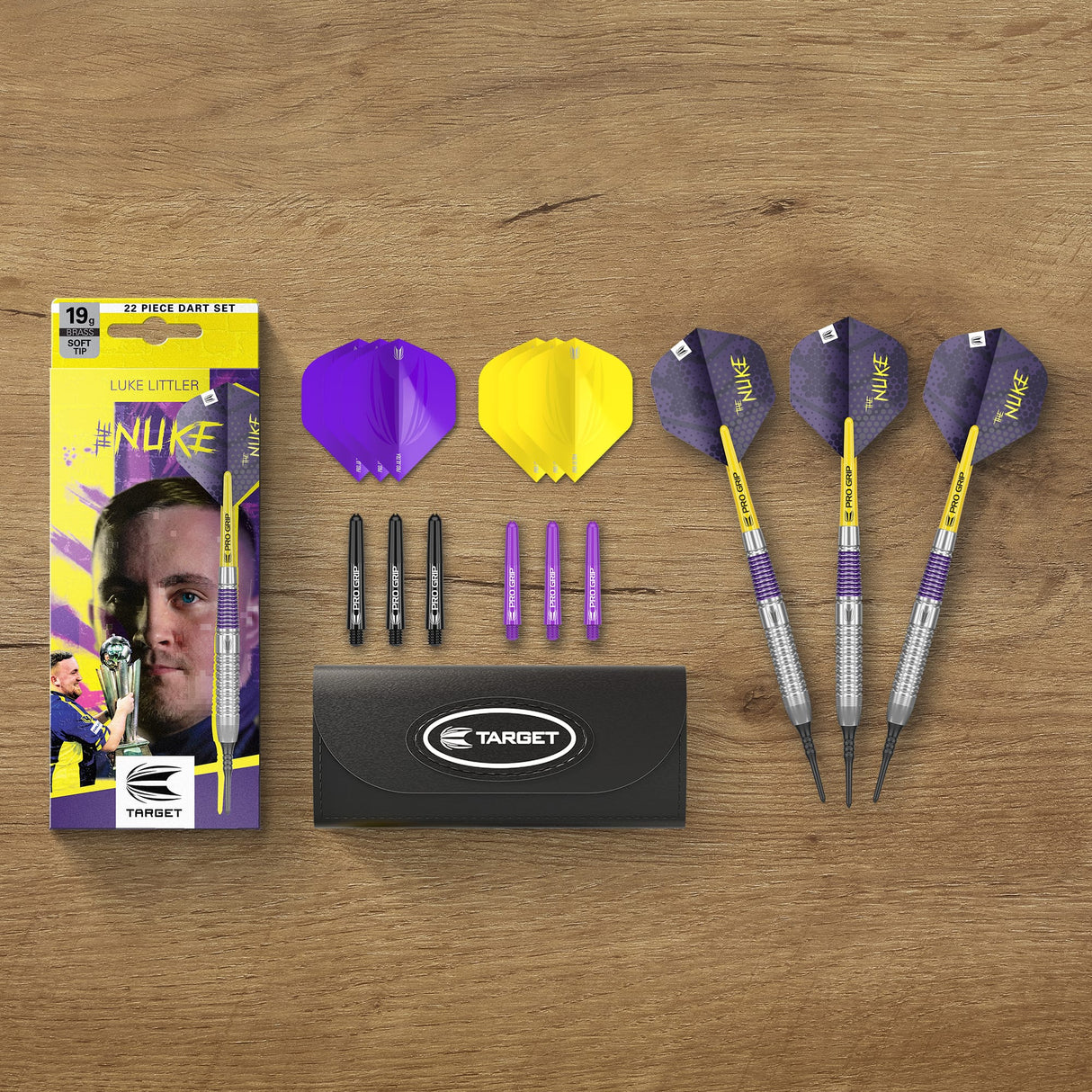 Target Luke Littler Darts - Soft Tip - Brass 19g