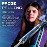 Target Paige Pauling Darts - Steel Tip - 90% Tungsten 22g