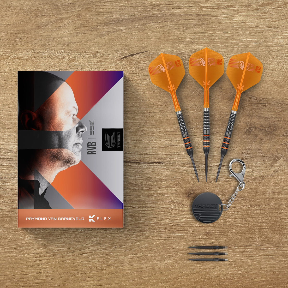 Target Raymond van Barneveld Darts - Steel Tip - 95% Tungsten - 95K