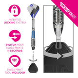 Target Phil Taylor Darts - Steel Tip - 95% Tungsten - Power Chrono