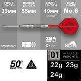 Target Group Ø Darts - Steel Tip - 50% Tungsten - SP02