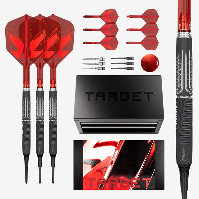 Target Shift Darts - Soft Tip - 90% Tungsten 18g