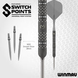 Winmau Michael van Gerwen Switch Darts - Steel Tip - 90% Tungsten - TS-Pro