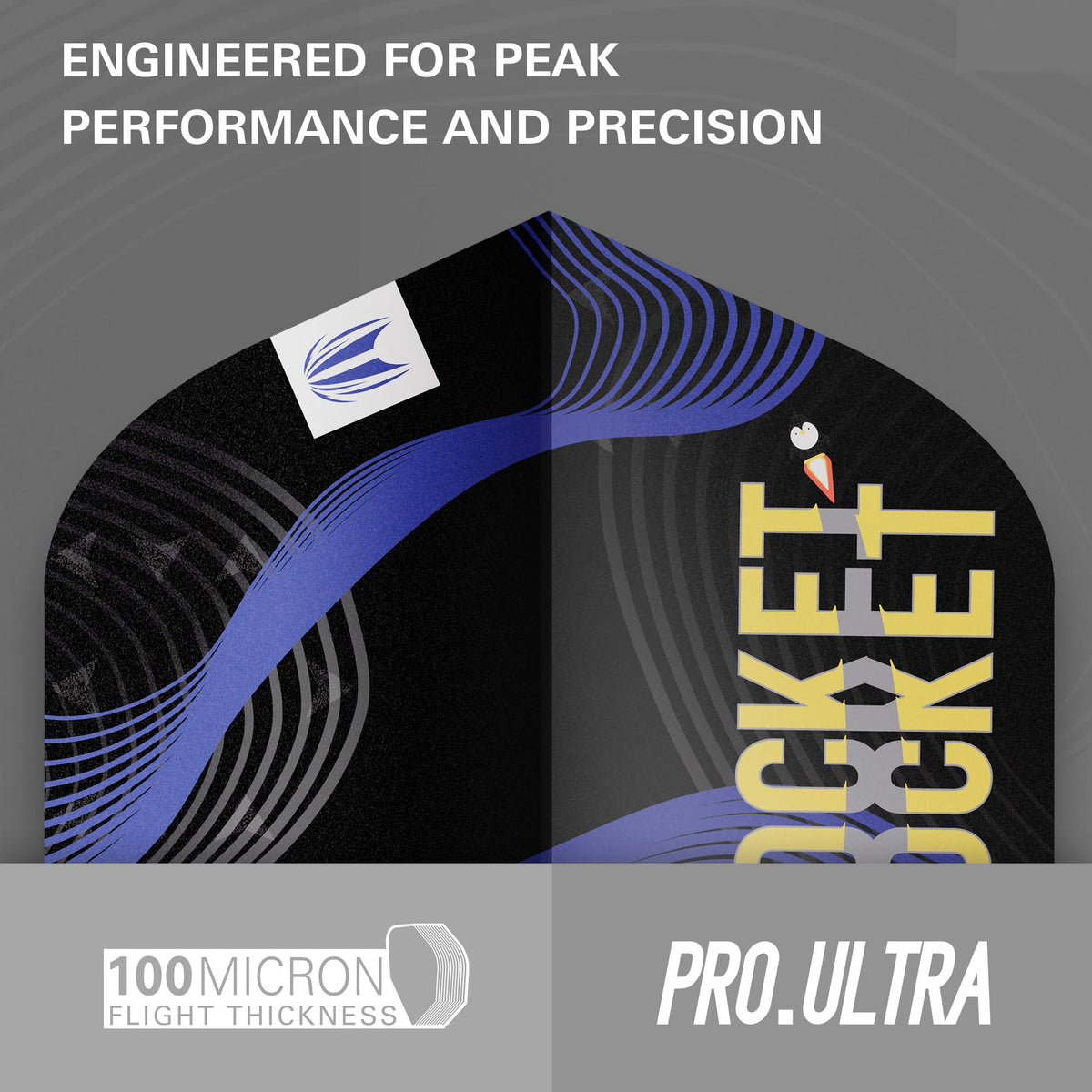 Target Pro Ultra Dart Flights - Standard No2 - 3 Sets - Justin Hood