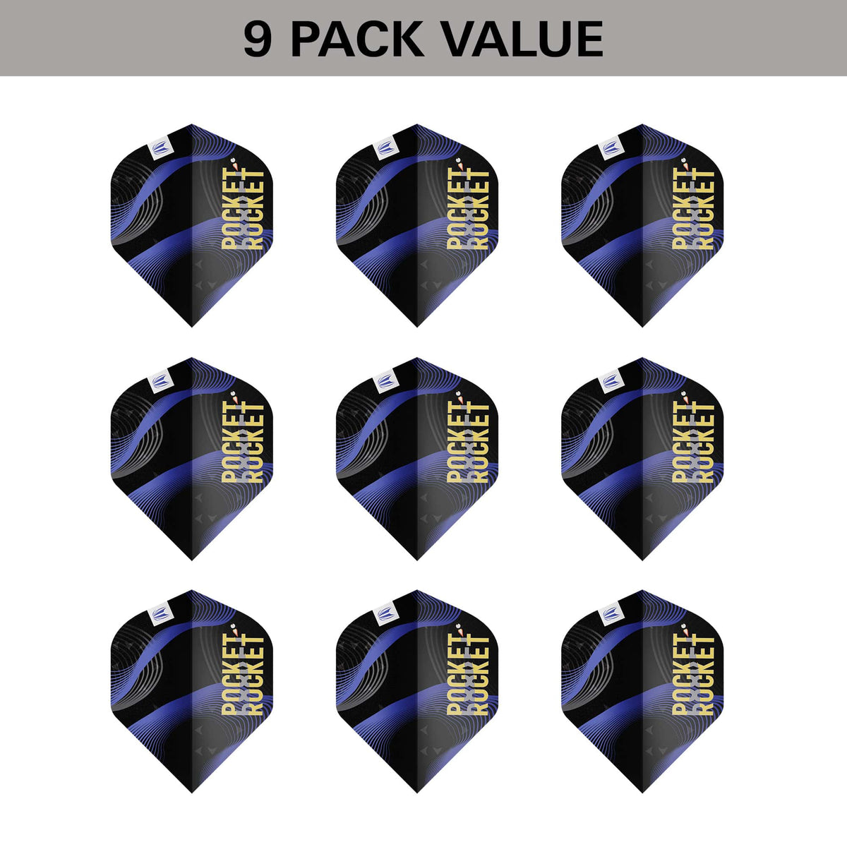 Target Pro Ultra Dart Flights - Standard No2 - 3 Sets - Justin Hood