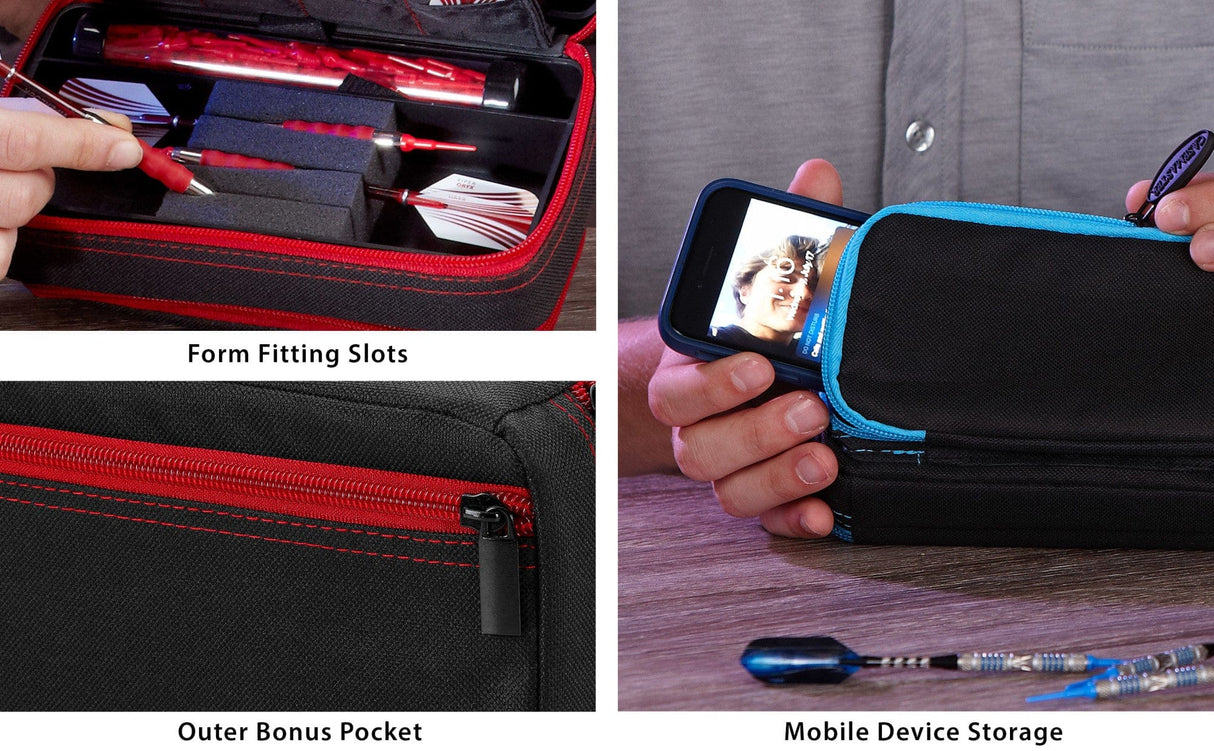 Casemaster Plazma Plus Dart Case - with phone pocket - Nylon