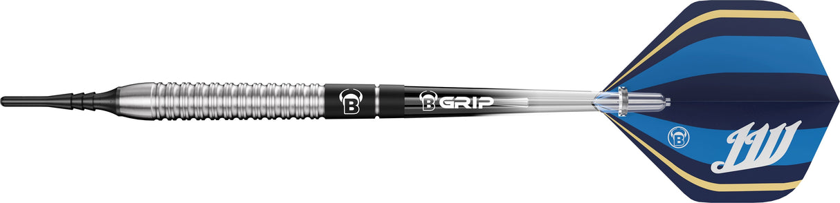 BULL'S Leon Weber Darts - Soft Tip - 90% Tungsten 22g