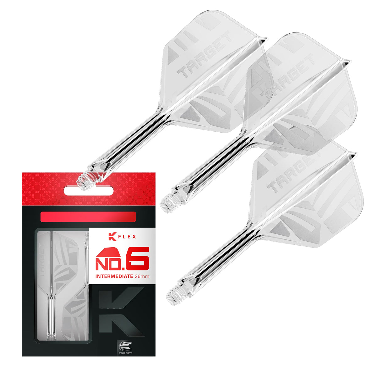 Target K-Flex Dart Flights - 2026 - Standard No6