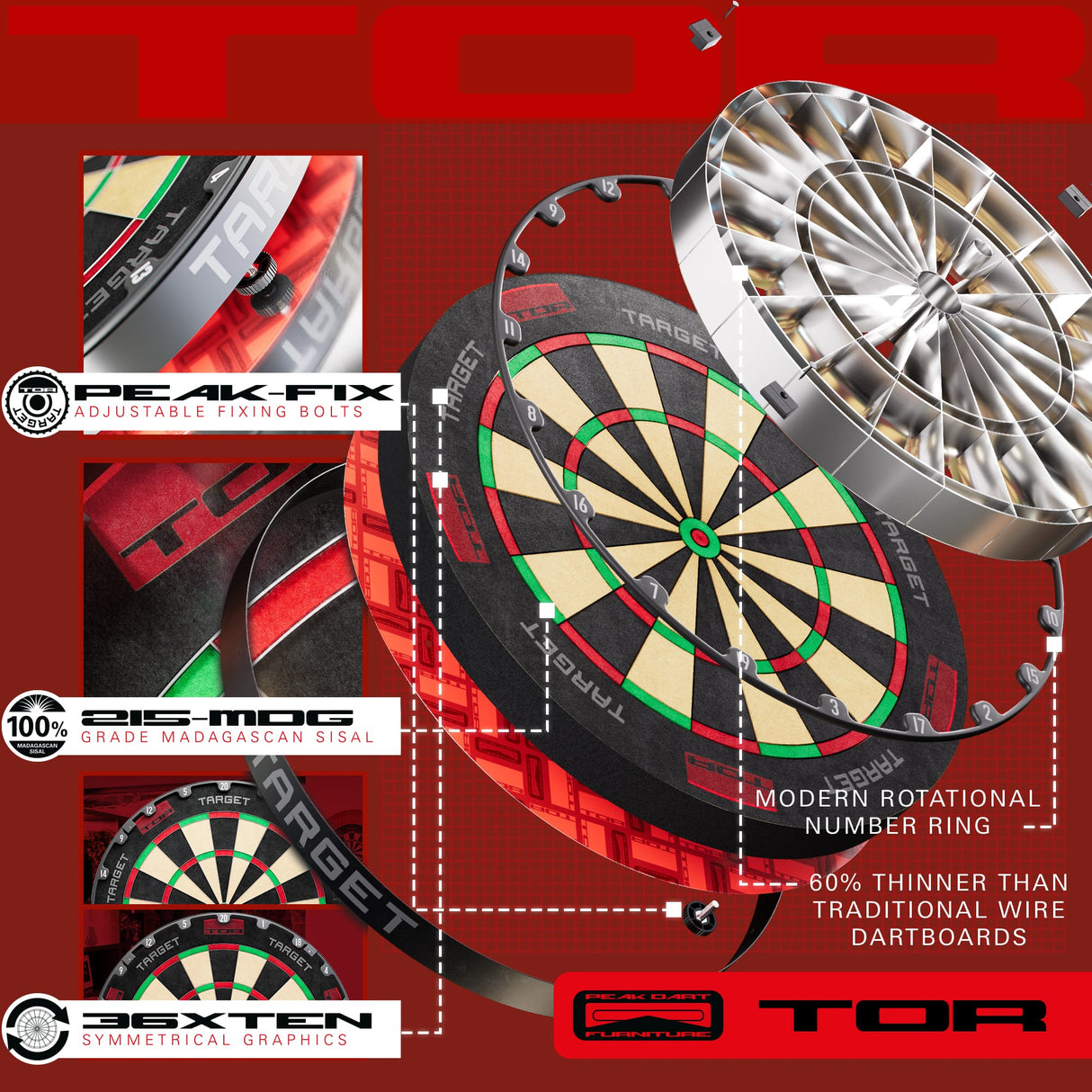 Target Tor Dartboard - Professional