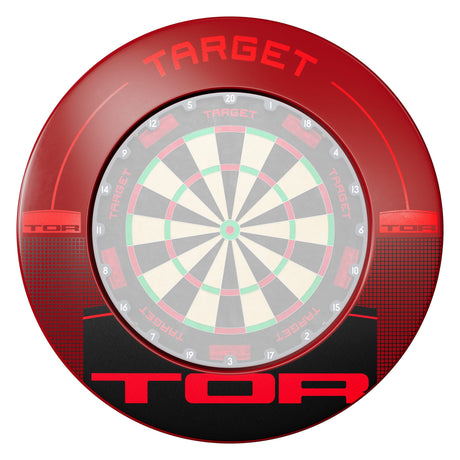 Target Tor Dartboard Surround - Red