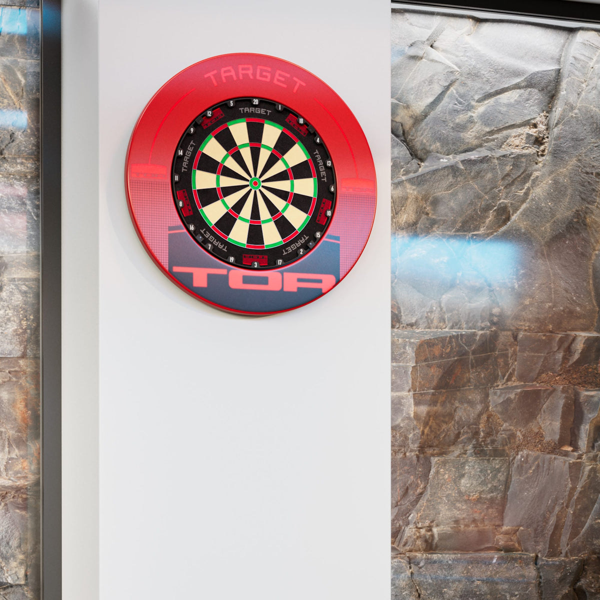 Target Tor Dartboard Surround - Red