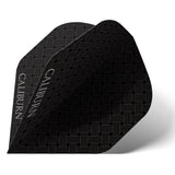 Caliburn Dart Flights - 100 Micron - Standard No2 - Logo - Black